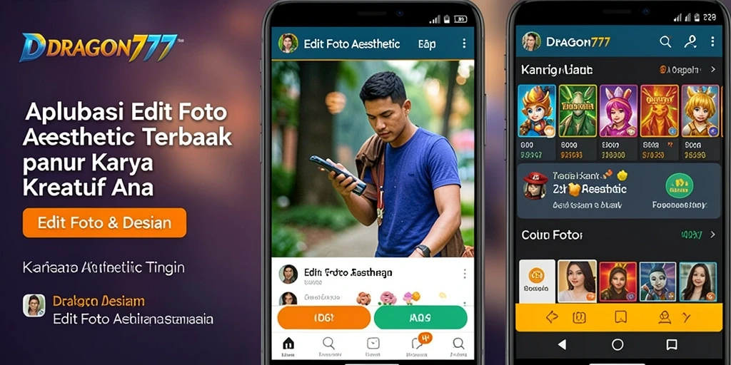 Tangkapan layar utama DRAGON777 menampilkan antarmuka pengguna yang sederhana dan menarik.