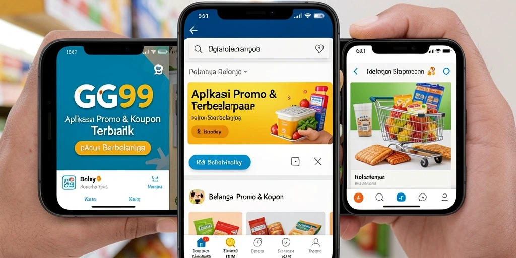 Antarmuka GG99 yang menampilkan berbagai penawaran dan kupon menarik.